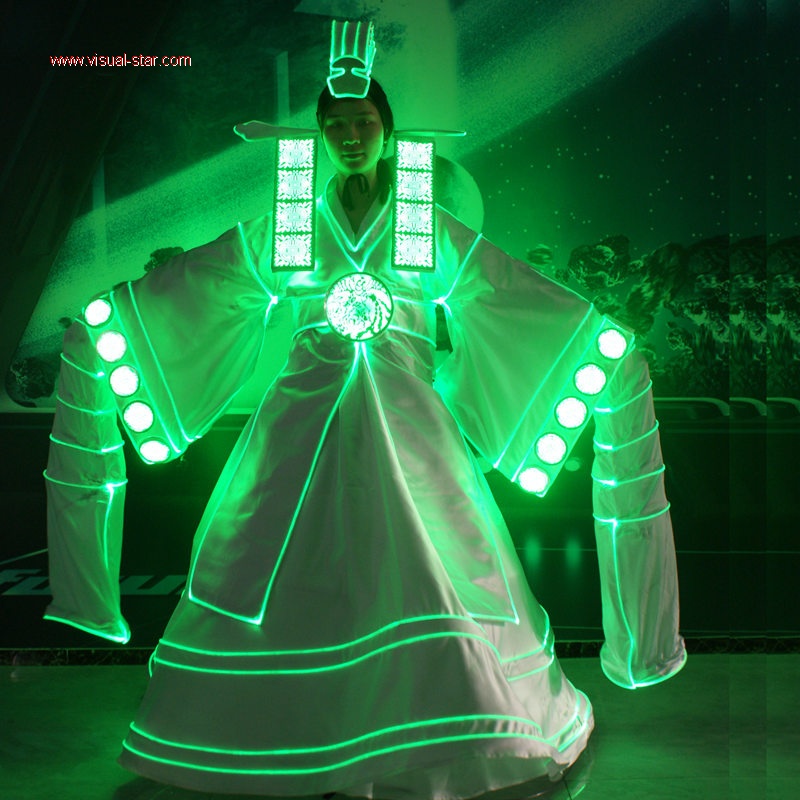 Led light Hanbok costume