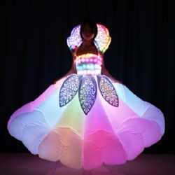 led inflatable dress