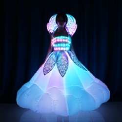 led inflatable dress