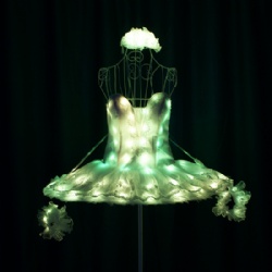 Light up dance ballet dress