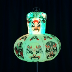 Chinese led inflatable lantern dress