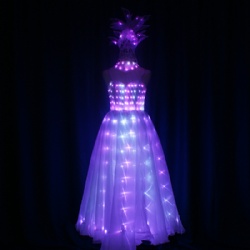 Light up girl dance dress