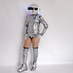 Sexy mirror ball suit costume