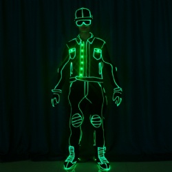 Light up dance led luminous costume