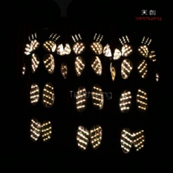 Light up led dance outfit