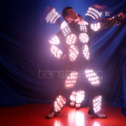 Light up led dance outfit