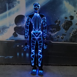 DMX programmable led dance suit