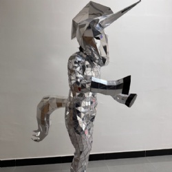 Mirror unicorn performance suit