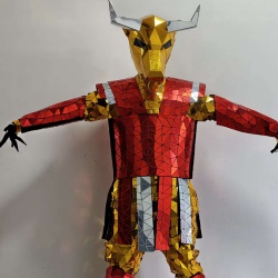 Mirror cow performance suit