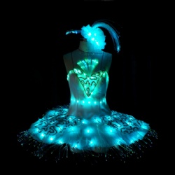 Led light ballerina dance tutu dress