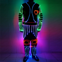 Led light up tron costume