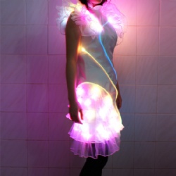 LED performance light up skirt