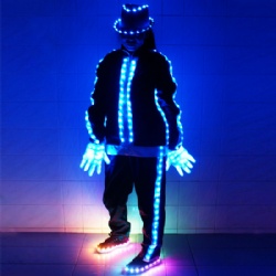 Full color led Michael jackson dance suit