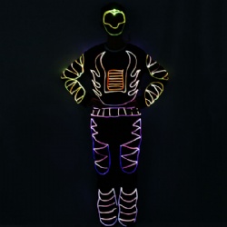 Fiber optic tron halloween costumes